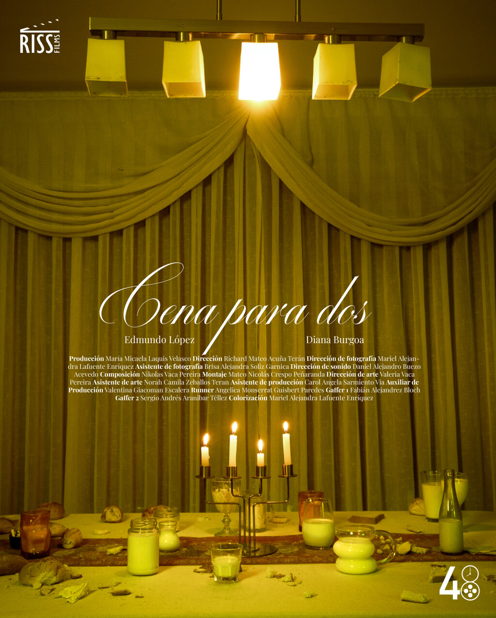 Filmposter for Cena para dos